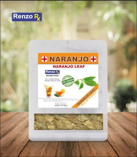 Healing herbs from Peru:  Orange Naranjo leaf